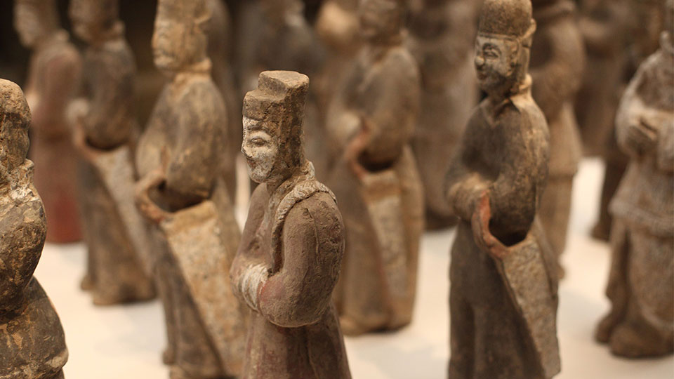 Cultural Relic: Ceramic Figurine of Warriors