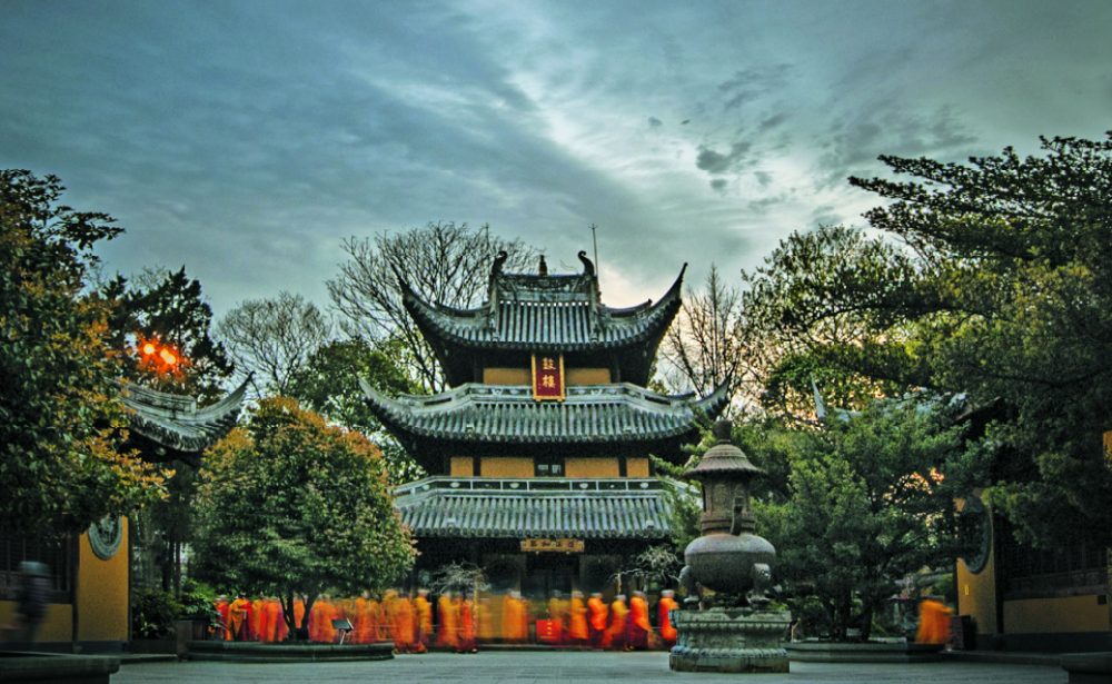 Longhua Temple, the oldest and largest Buddhist temple in Shanghai
