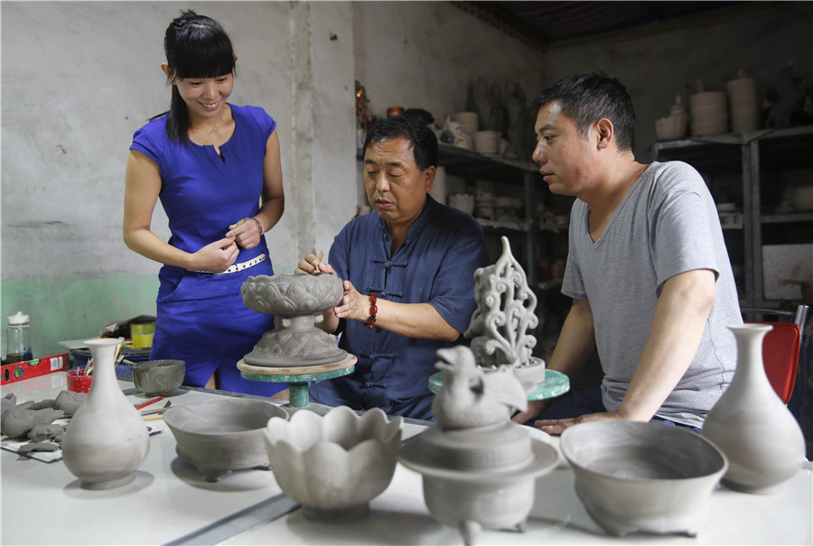 Intangible cultural heritage boosts rural vitalization in village in China's Henan