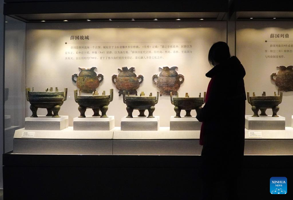 Cultural relics exhibition held at Confucius Museum in China's Shandong