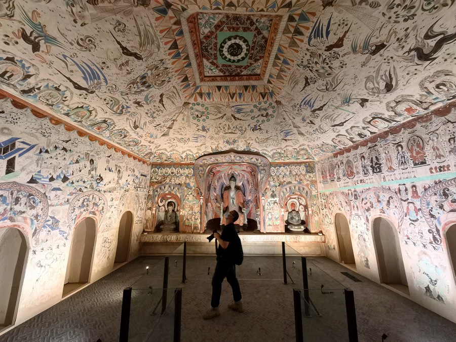 Digital Dunhuang helps spread fine traditional Chinese culture