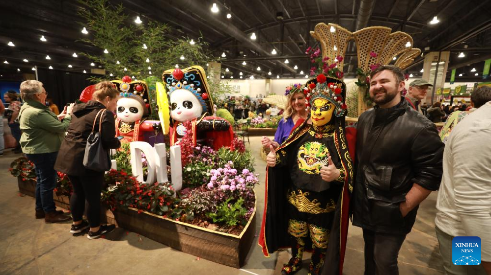 Chengdu garden becomes popular destination for visitors at 2023 Philadelphia Flower Show
