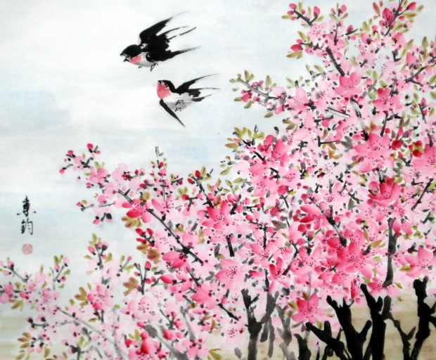 Exhibition of Chinese flower-and-bird paintings kicks off in New York City