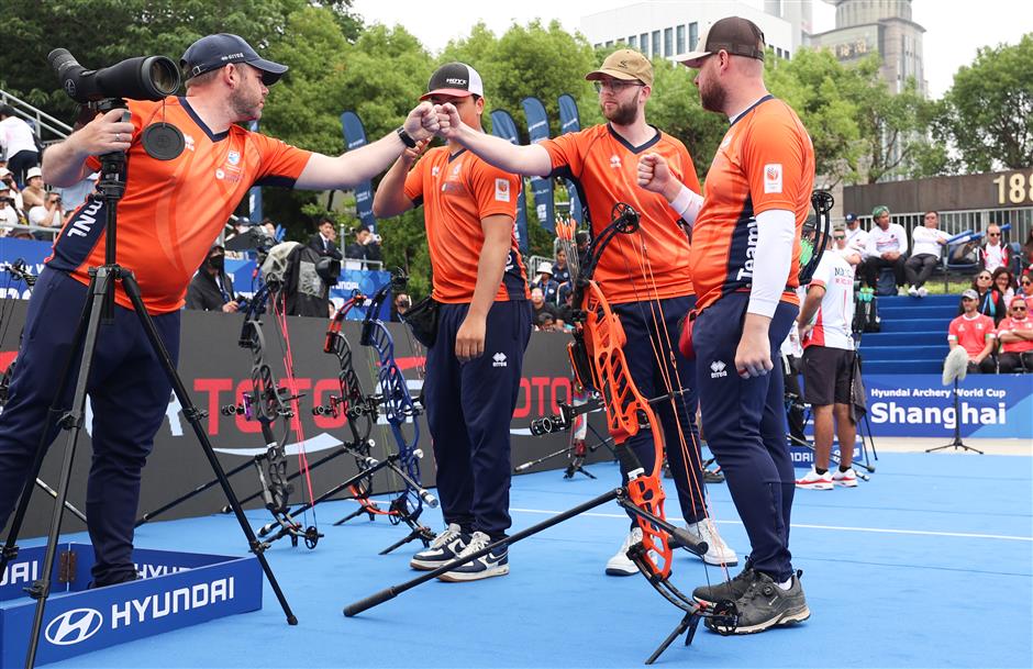 Pudong's hosting of archery world championship hits its target