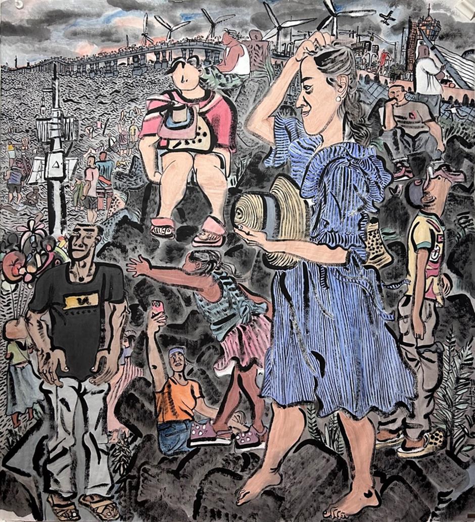 Shanghai exhibition showcases best of young artists