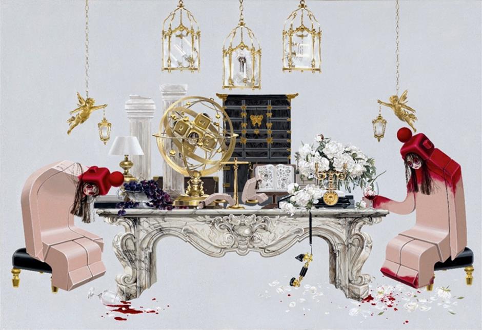 Shanghai exhibition showcases best of young artists