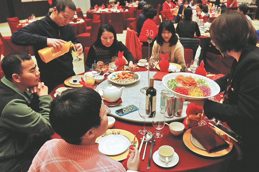 Hunger for classic dishes during Spring Festival