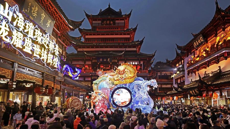 Culture&Life | Yuyuan Garden lantern fair held in Shanghai for Spring Festival celebration